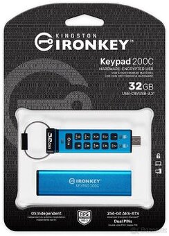 Kingston IronKey Keypad 200 32GB USB-C