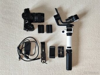 NOVÝ Fujifilm X-S20, Sigma 18-50 2.8, Moza AirCross S..