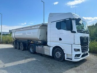 MAN TGS 18.470 s hydraulikou a návěsem