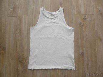 2x dívčí nový top / tílko / nátělník zn. Tchibo vel.146/152