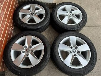 Alu 16" 5x112 škoda ILIAS letní O3, TOP