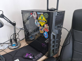 herní počítač Aorus i5, 32GB RAM, SSD 500GB, RX 570 8GB