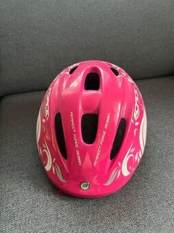 Dívčí cyklistická helma vel. 52-56cm Force Fun Flowers