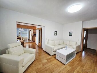 Kožená sedací souprava + křeslo (TOP STAV)