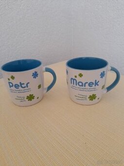 Hrnek se jménem Marek a hrnek se jménem Petr