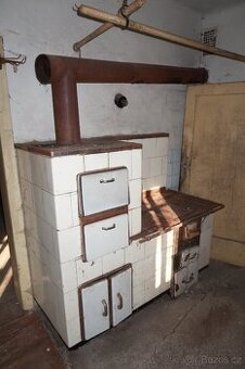 Kachlová kamna, pec, trouba, sporák