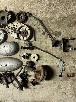 Náhradní díly Jawa / ČZ – motor, kartery, víka, převodovka
