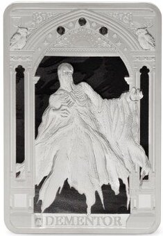 Stříbrná mince Harry Potter - Mozkomor (Magical Creatures)