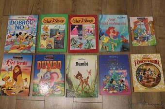 Pohádky Walt Disney, sbírka 10 ks, pěkný stav