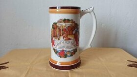 KERAMICKÝ PIVNÍ KRÝGL PIVNÍ OTČENÁŠ