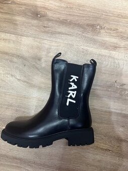 karl lagerfeld zimní obuv