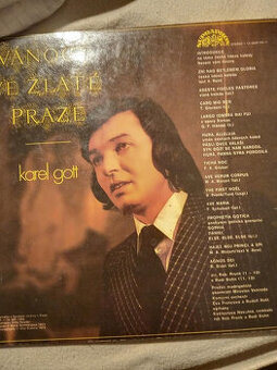 Gramofonová deska LP K. Gott Vánoce ve zlaté Praze