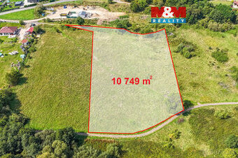 Prodej pozemku k bydlení, 10749 m², Hlavno - Citice