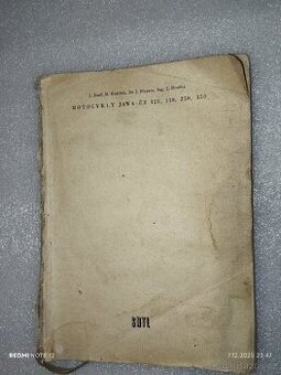 Stará kniha Motocykly JAWA,ČZ-125,150,250,350