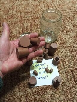 nové gumové zátky