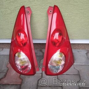 Peugeot 107 - zadní světla.