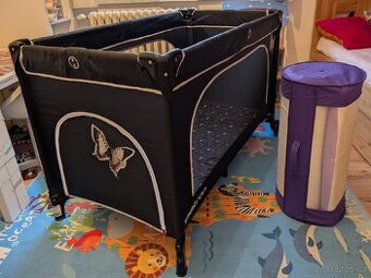 Dětská cestovní postýlka zn. Patron + extra matrace