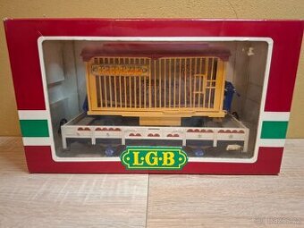 LGB 4038 nákladní vůz s maringotkou a orig.obalem