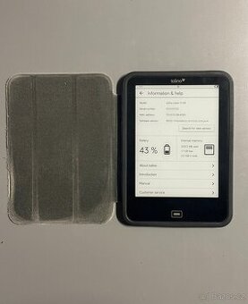 Čtečka knih Tolino Vision 3 HD 2GB černá + obal - 1