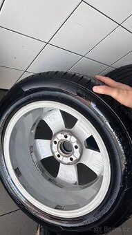 ALU kola Škoda Fabia III + NOVÉ letní pneu Barum Bravuris 5