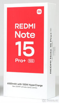 Xiaomi Redmi Note 15 Pro+ 5G 12GB/512GB Glacier Blue - Nový