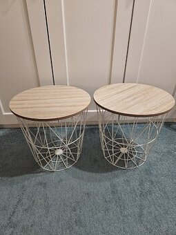 2x odkládací stolek - 1