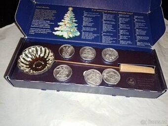 Vánoční sada pro lití olova.