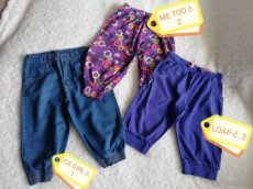 Kalhoty, tepláky, kraťasy vel 110-116