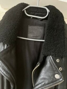Kožená bunda ALLSAINTS XL – TOP STAV