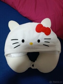 Cestovní dětský polštářek Hello kitty (Nový)