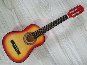 Dětská akustická kytara-žlutohnědá 78cm, cena: 950kč