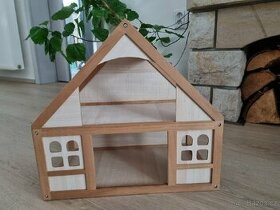 Dřevěný domek pro panenky WOODY - 1