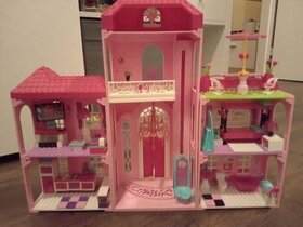 Lego Barbie mega block - Barbie a její luxusní dům