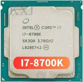 Procesor i7-8700K 6C/12T až 4.7 GHz - LGA 1151