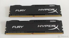 Operační paměti Kingston HyperX Fury 2x8 GB DDR4 3200 MHz CL