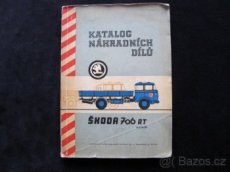 Škoda 706 RT valník Katalóg náhradních dílú 1965