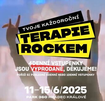 4denní vstupenka - Rock for People