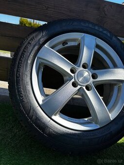 Alu kola 5x105 r16 s pneu (topp)