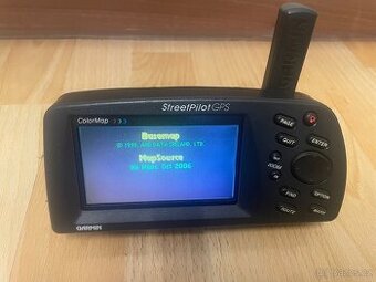 Retro GPS Garmin StreetPilot + 3 datové karty