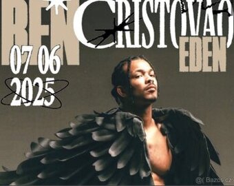 Ben Cristovao lísty na koncert 7. 6. 2025 2x