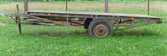 Plošina za traktor - dvojkolová