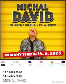 MICHAL DAVID, VIP KLUBOVÉ PATRO O2 ARENA