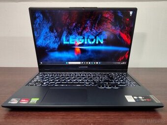 Herní Legion 5,RTX 3060-130w,R5-6 Core-4,2GHz,Top stav.