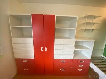 Dětská sestava skříní IKEA SMÄSTAD/PLATSA