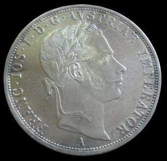 FJI. - Dvojzlatník 1863 A - veľmi vzácny - 1
