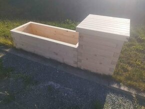 Vyvýšený záhon s multifunkčním boxem