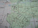 Vojenská profesionální tajná mapa ČSLA Nýřany 1:25 Prachárna