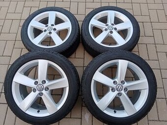 alu kola 5x100 r16 VW Polo a letní 215/45/16