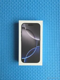 iPhone 16 Pro 128GB černý NOVÝ NEROZBALENÝ