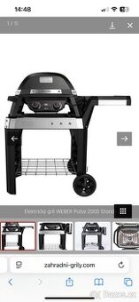 Elektrický grill Weber